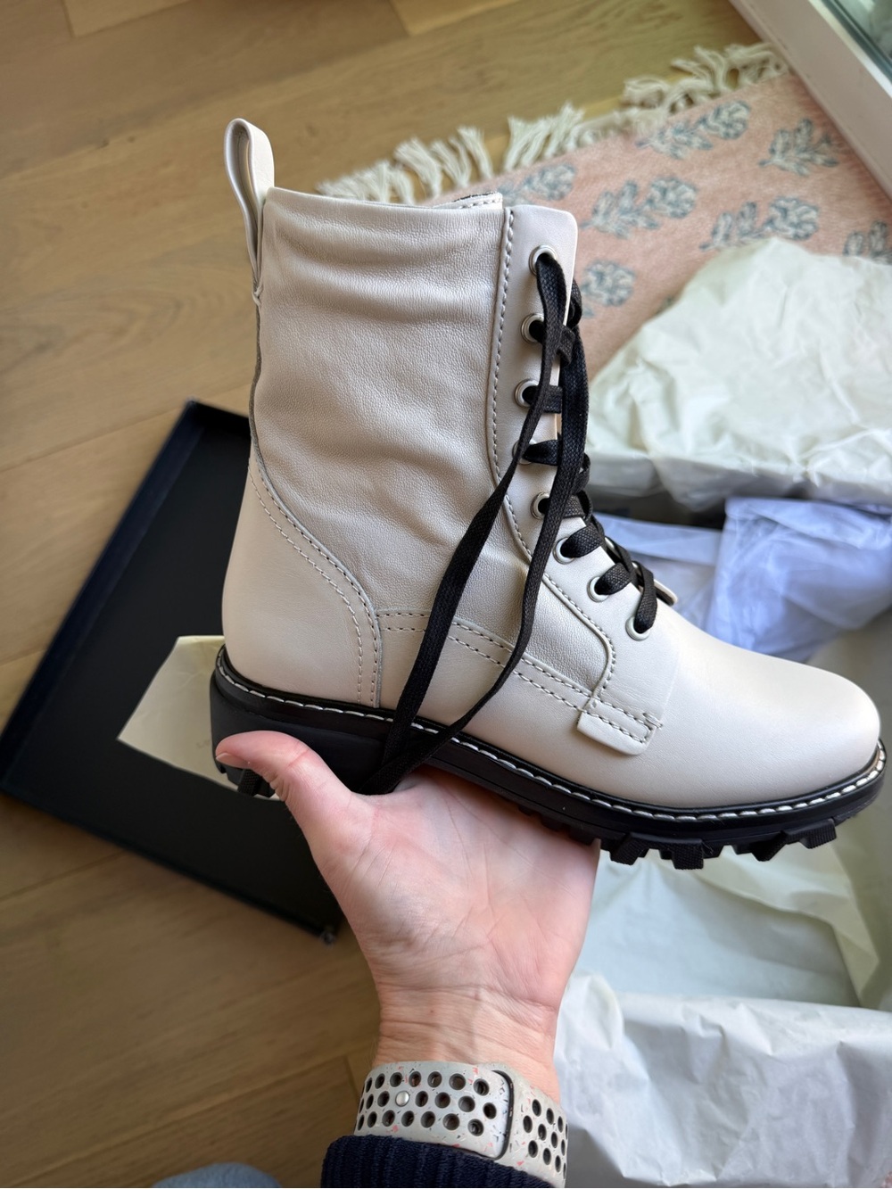 New! Rag & Bone Shiloh Combat Boots